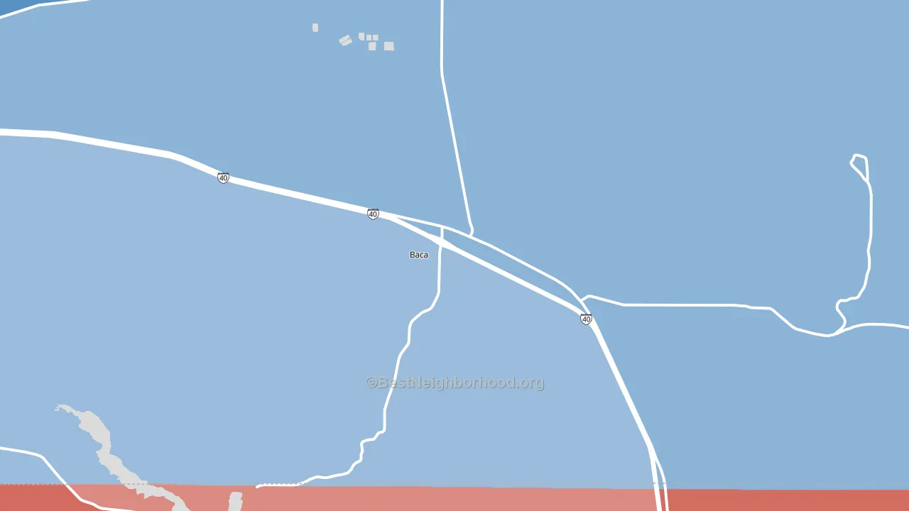 87045, NM block-group political-lean map
