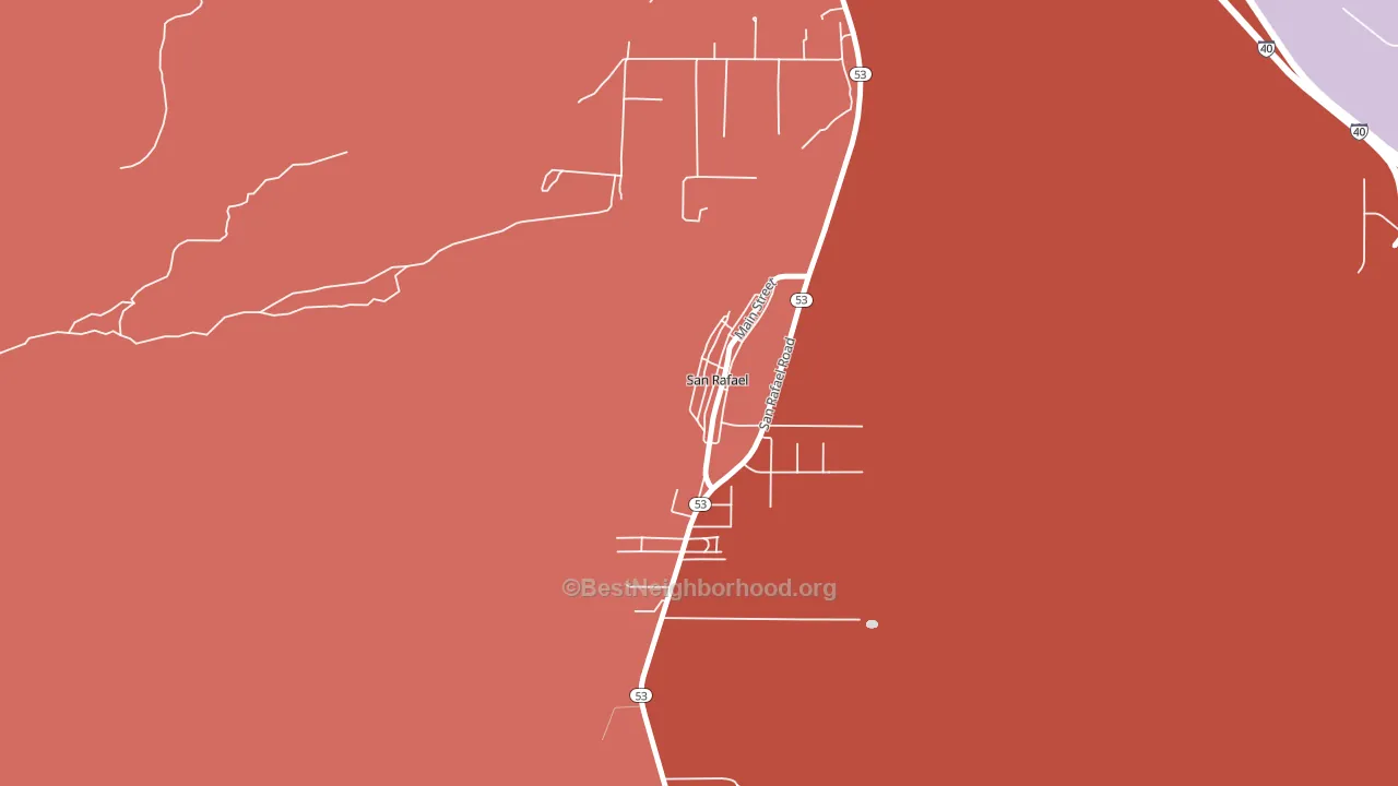 87051, NM block-group political-lean map