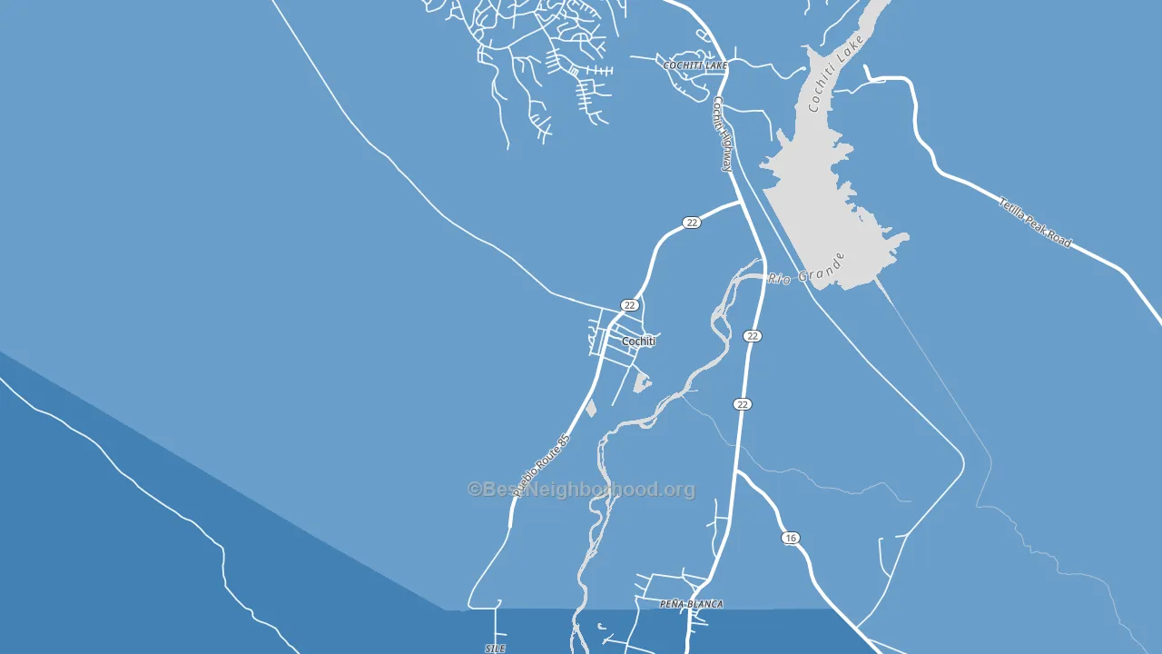 87072, NM block-group political-lean map