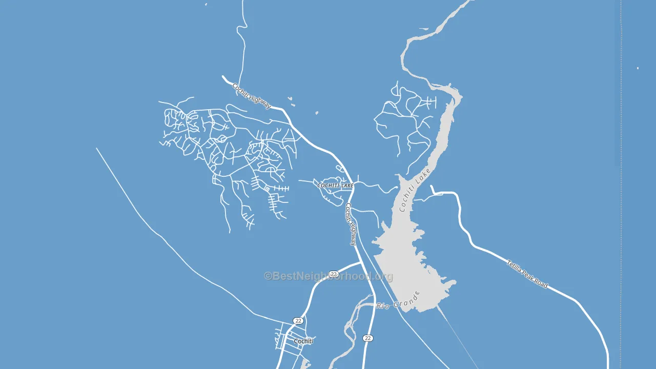 87083, NM block-group political-lean map