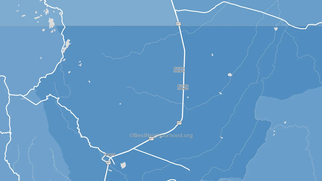 87325, NM block-group political-lean map