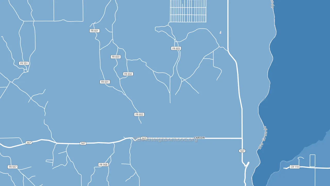 87517, NM block-group political-lean map