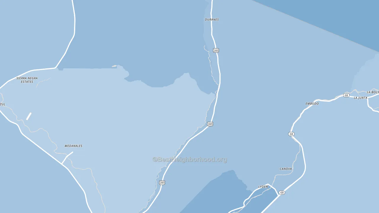 87549, NM block-group political-lean map
