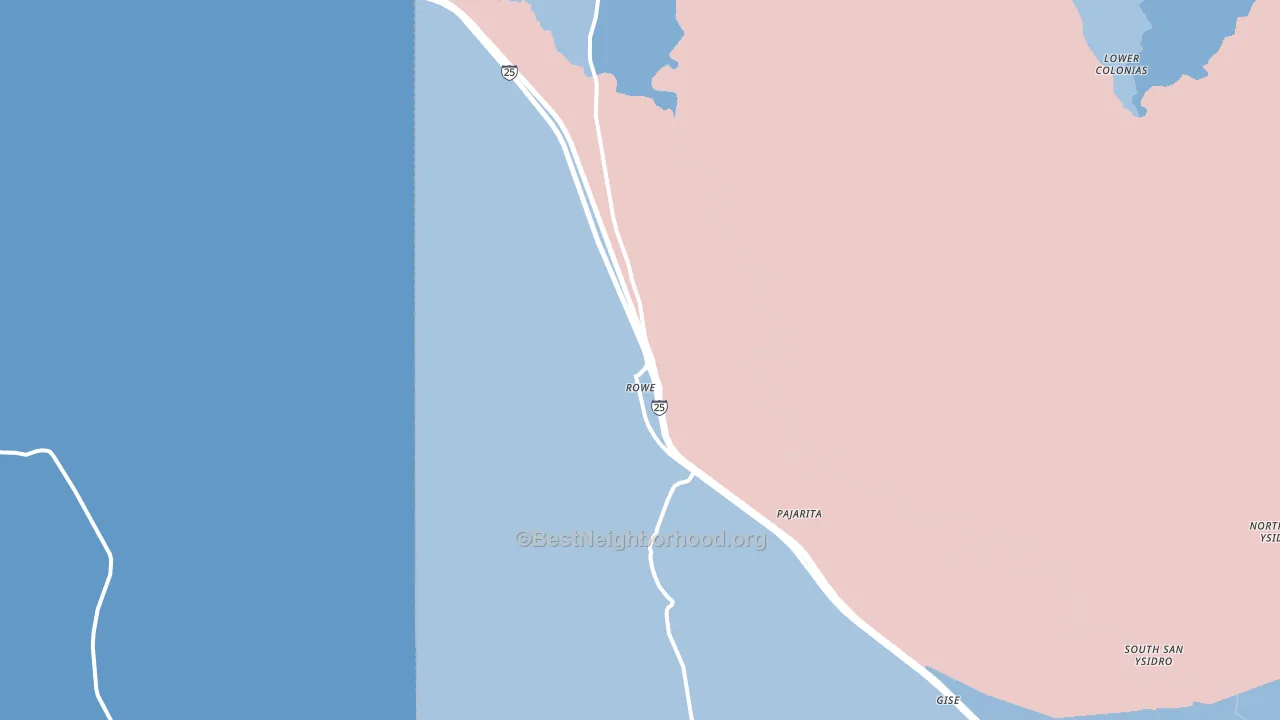 87562, NM block-group political-lean map