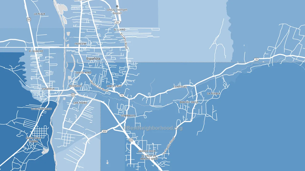 87567, NM block-group political-lean map