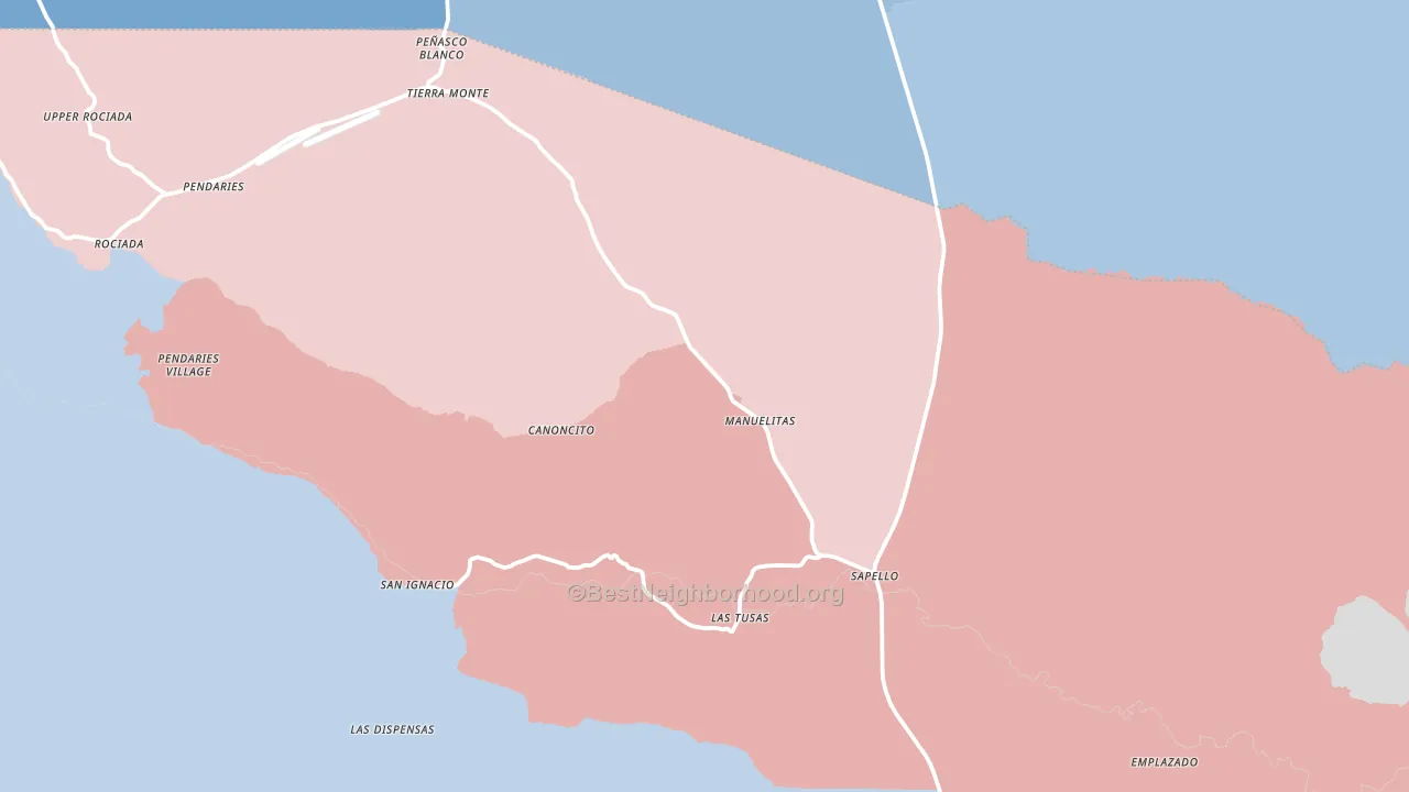 87745, NM block-group political-lean map