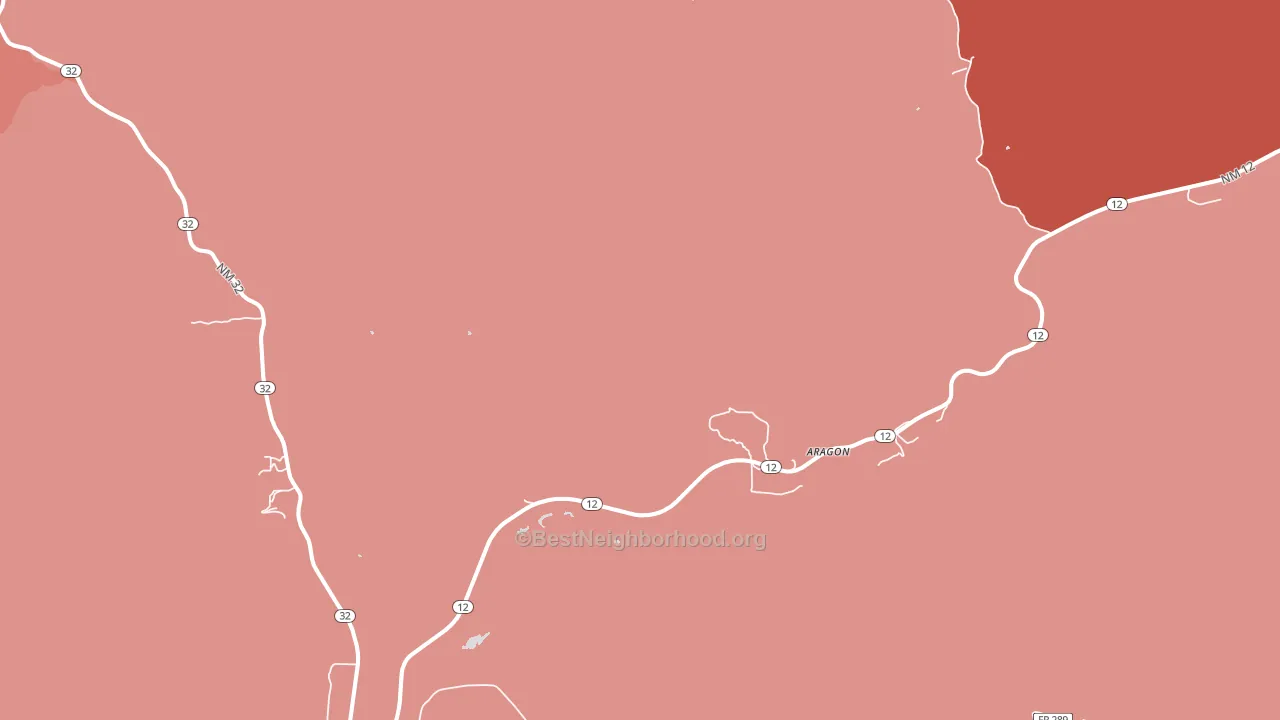 87820, NM block-group political-lean map