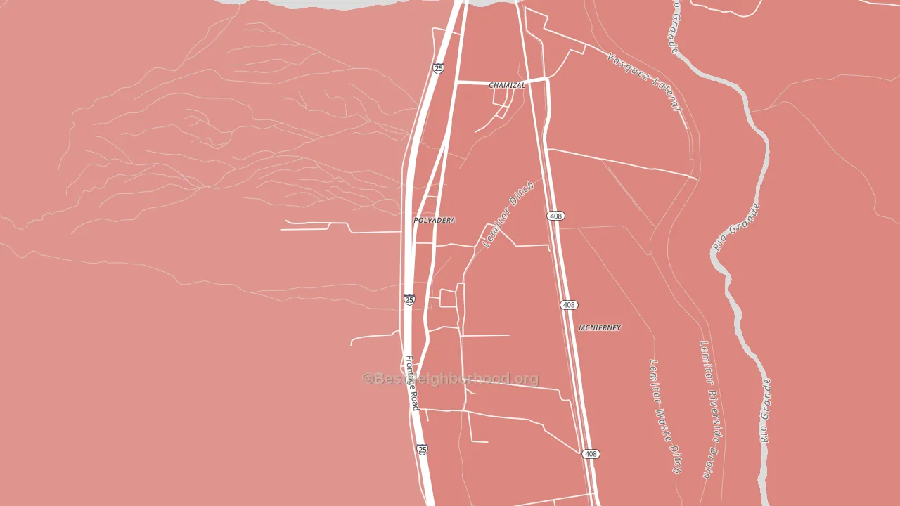 87828, NM block-group political-lean map