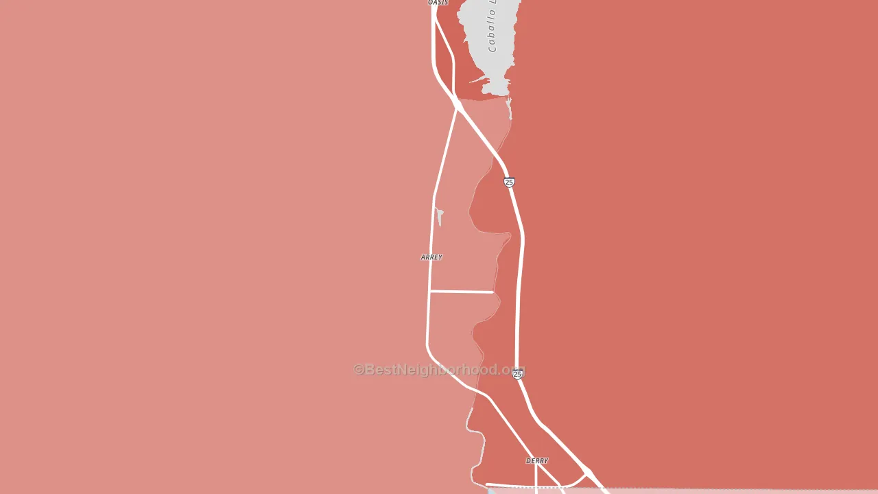 87930, NM block-group political-lean map