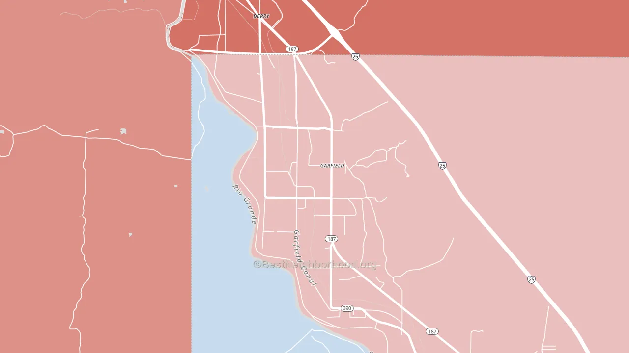 87936, NM block-group political-lean map
