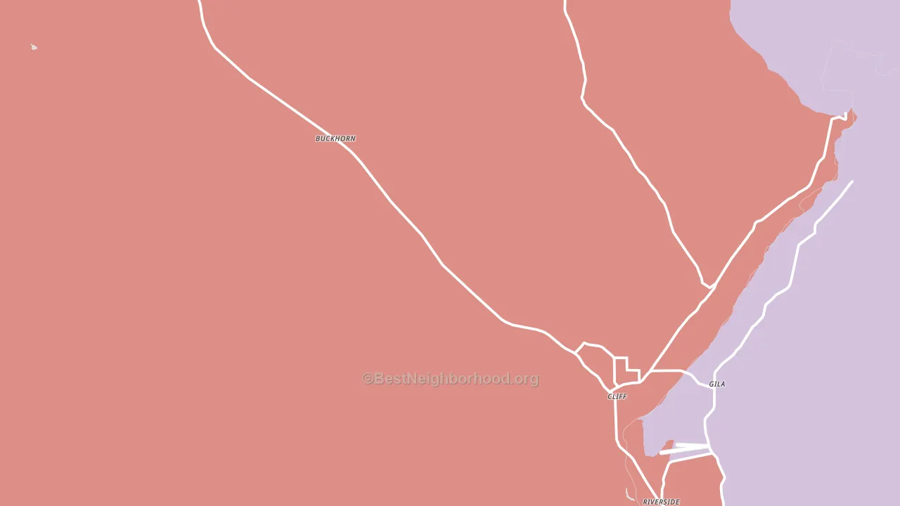 88025, NM block-group political-lean map