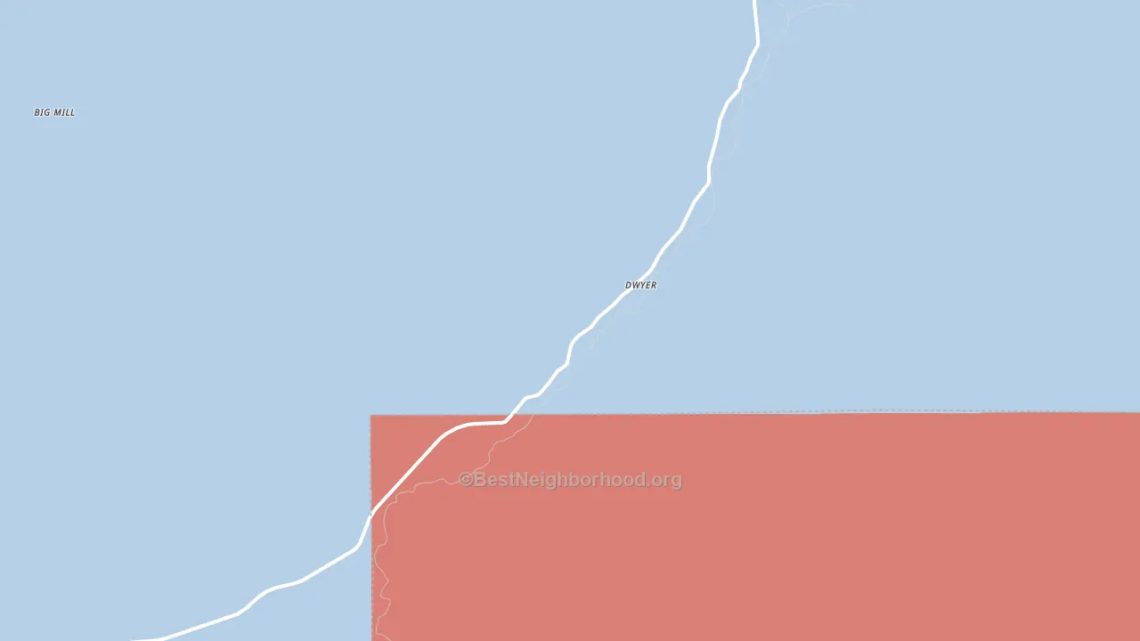 88034, NM block-group political-lean map