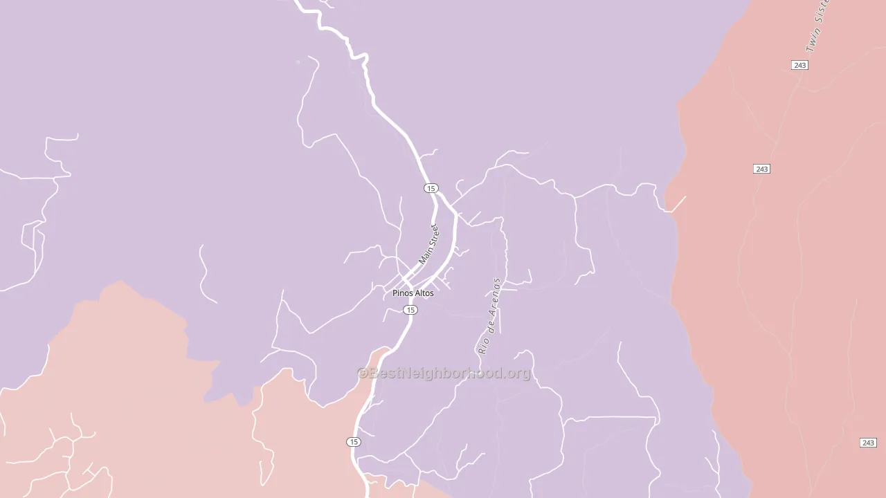 88053, NM block-group political-lean map