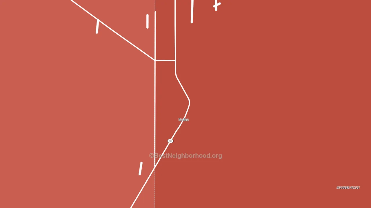 88056, NM block-group political-lean map