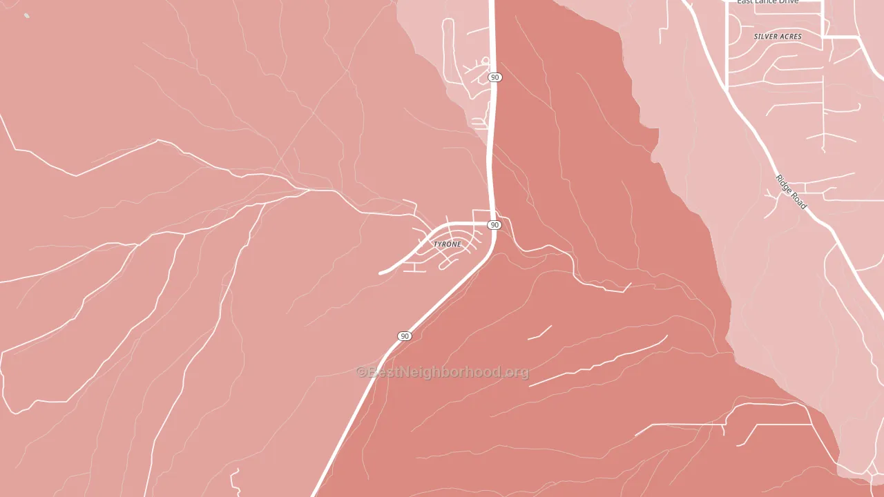 88065, NM block-group political-lean map