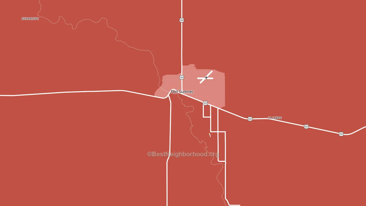88119, NM block-group political-lean map