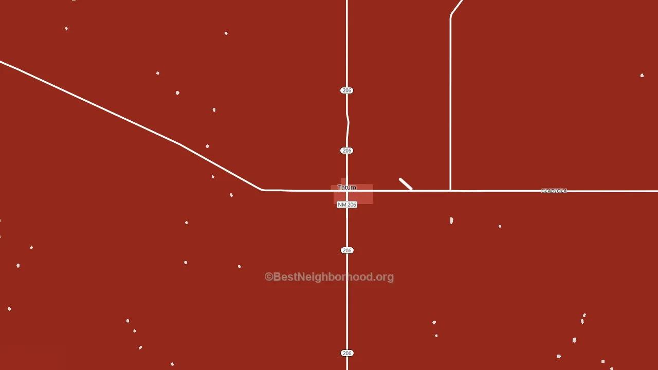 88267, NM block-group political-lean map