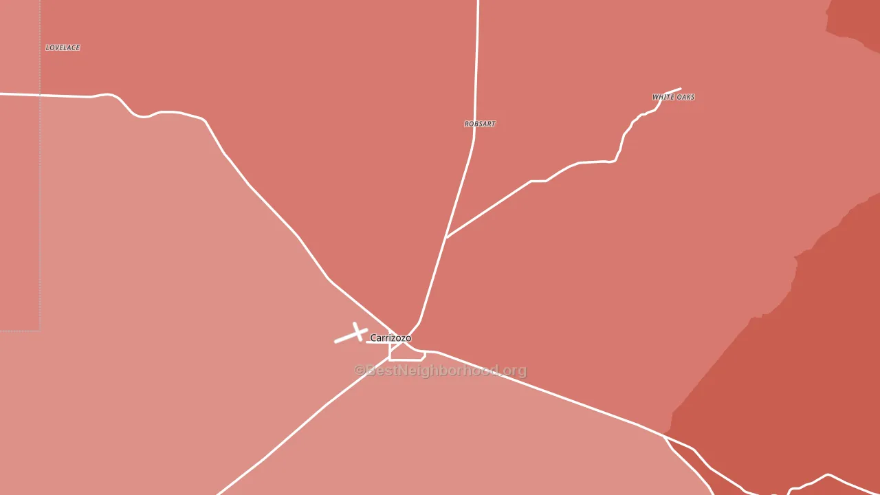 88301, NM block-group political-lean map