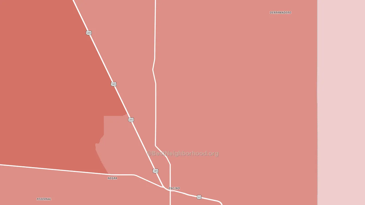 88321, NM block-group political-lean map