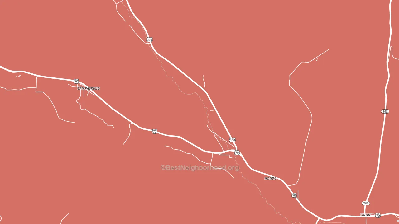 88336, NM block-group political-lean map