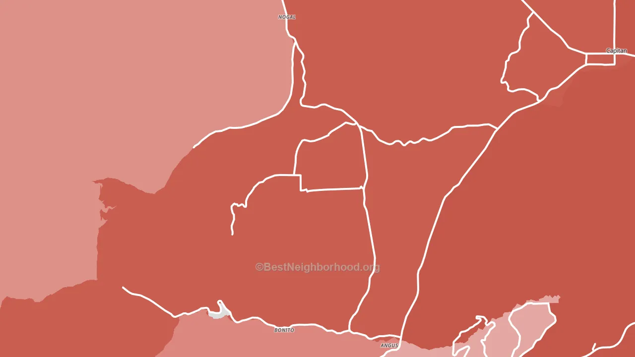 88341, NM block-group political-lean map