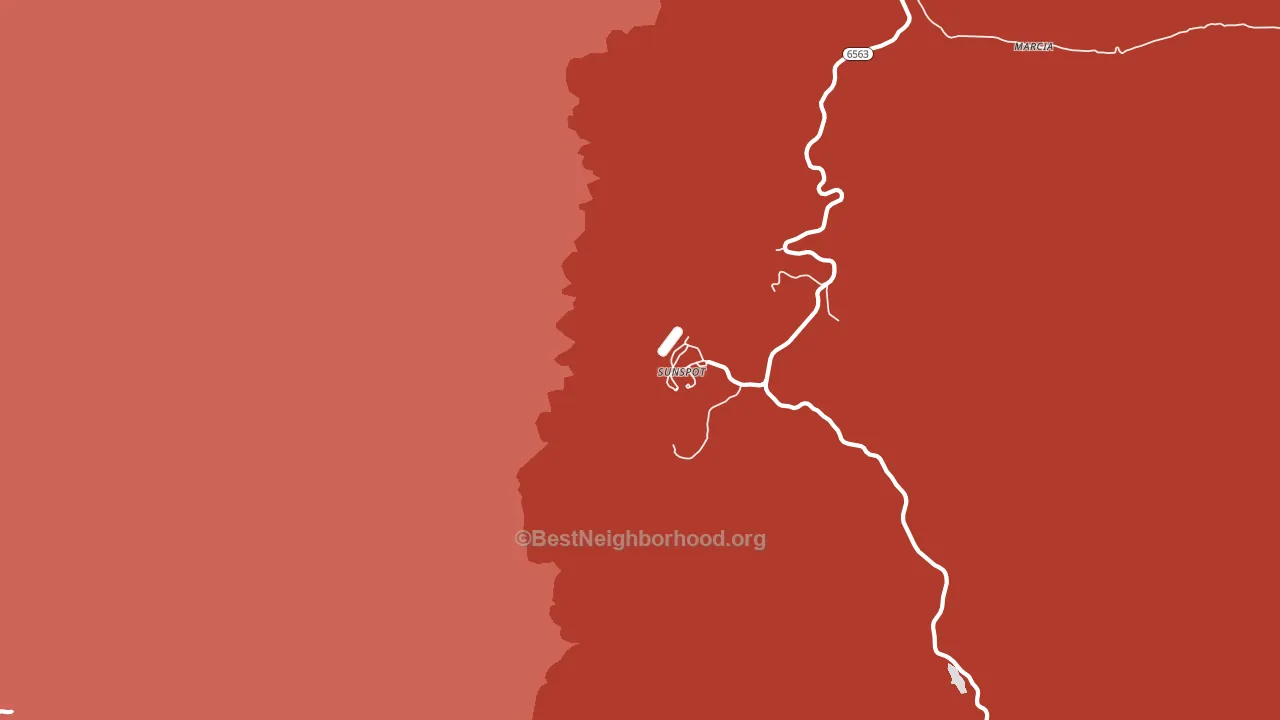 88349, NM block-group political-lean map