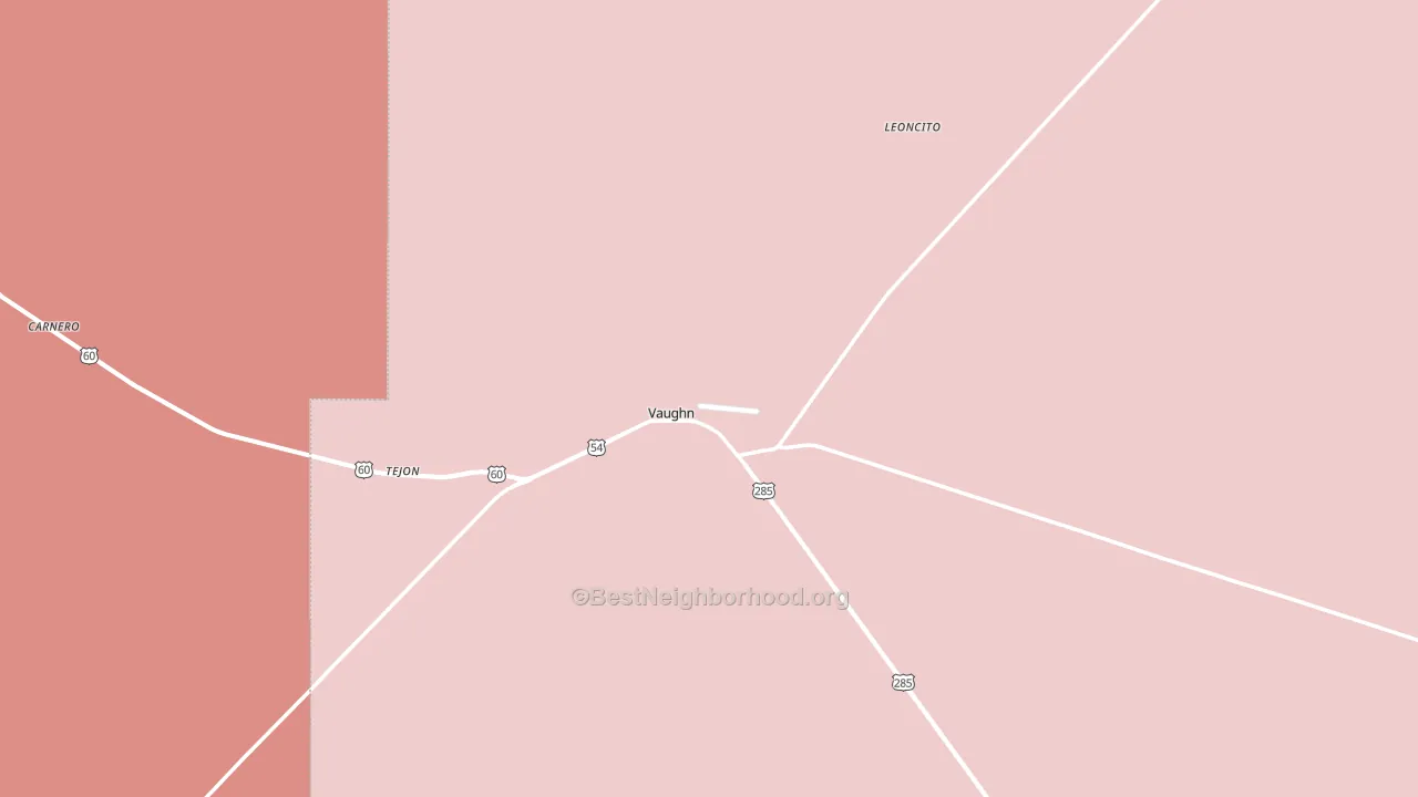 88353, NM block-group political-lean map
