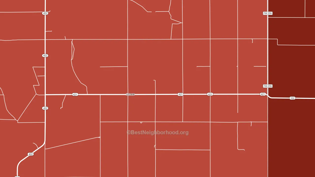 88436, NM block-group political-lean map