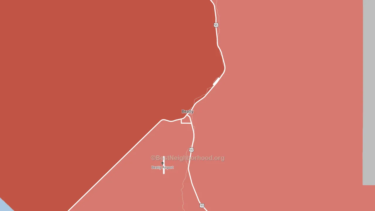 89003, NV block-group political-lean map