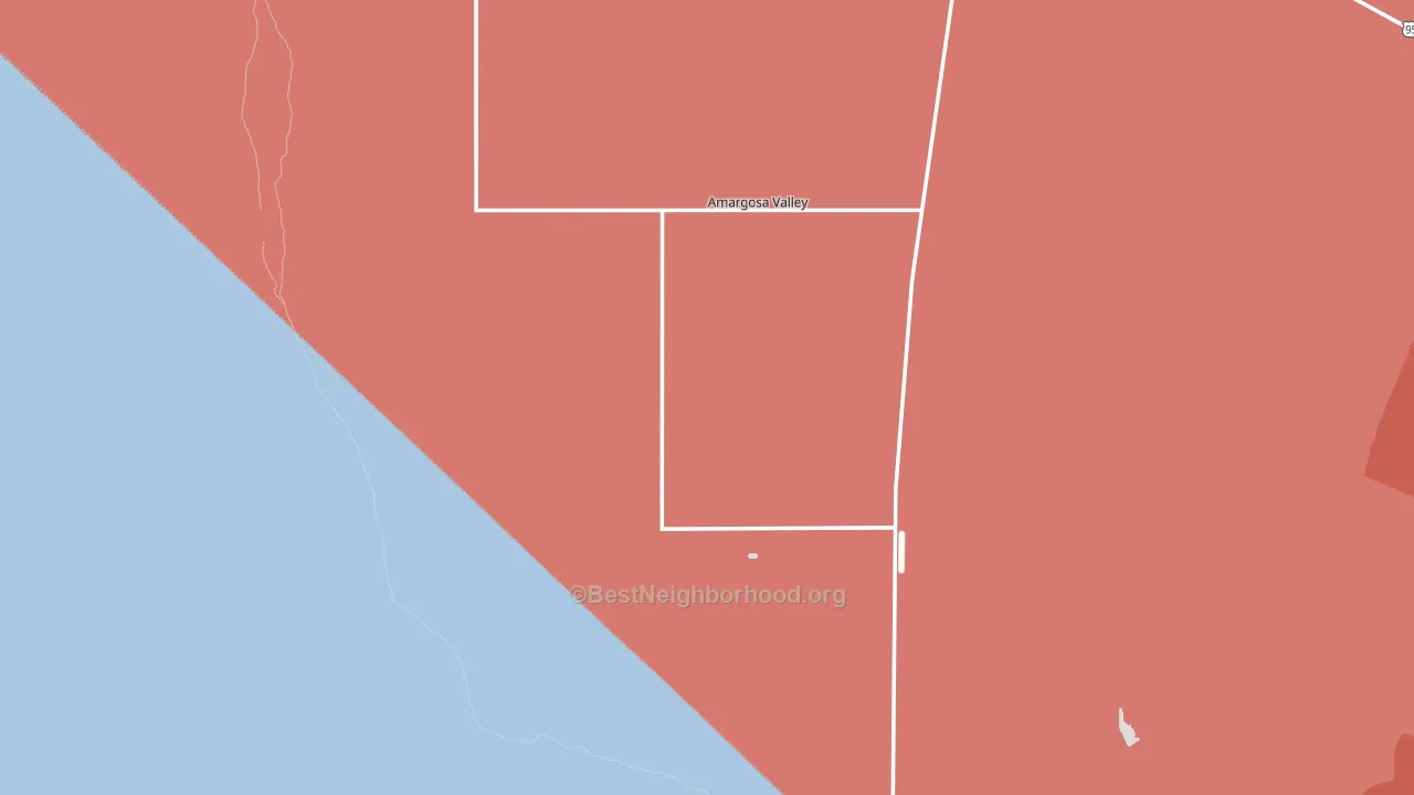 89020, NV block-group political-lean map