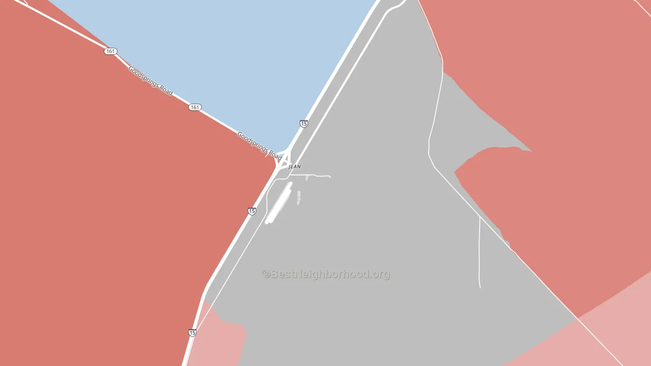 89026, NV block-group political-lean map