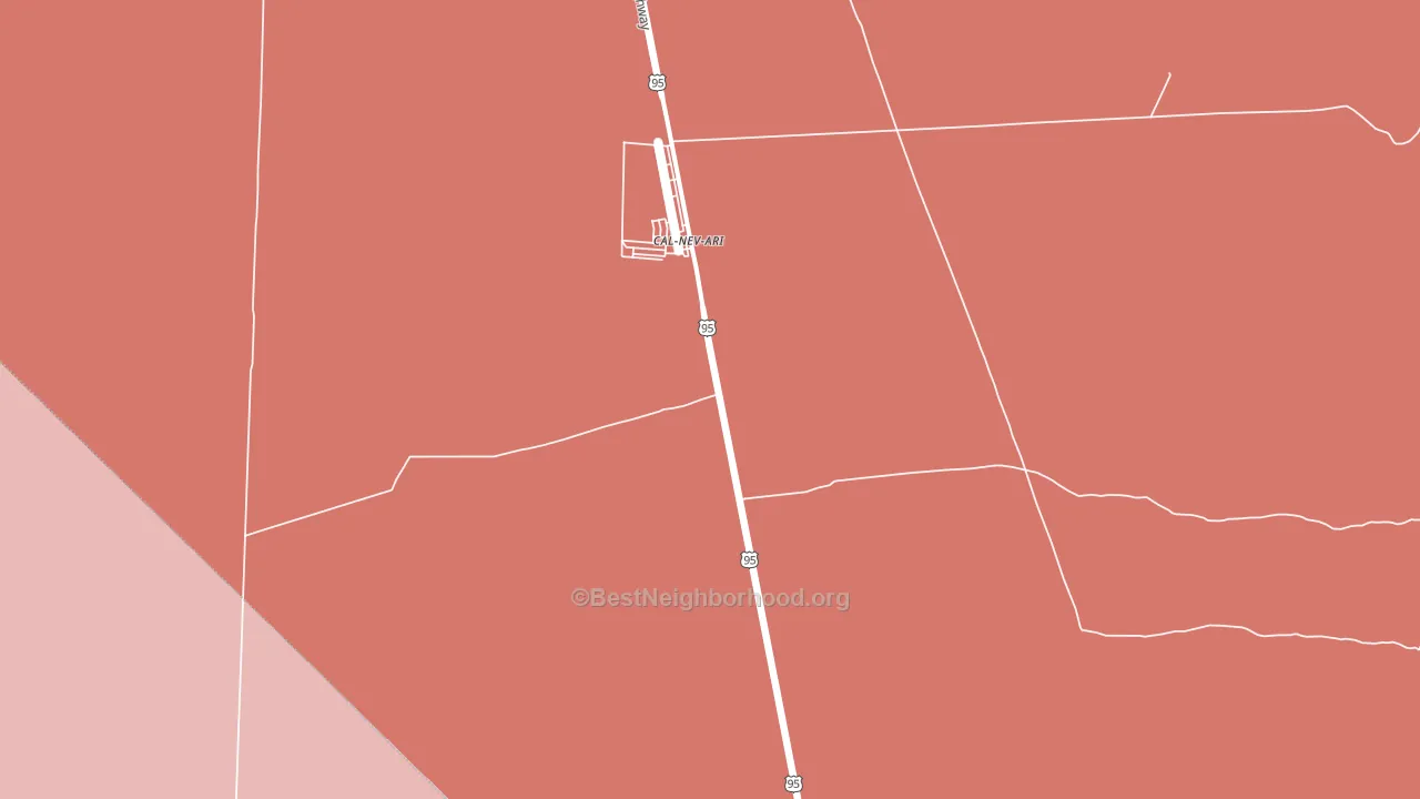 89039, NV block-group political-lean map