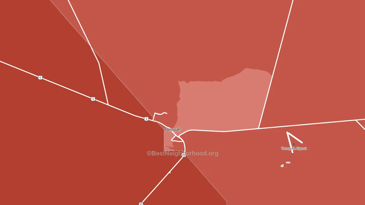 89049, NV block-group political-lean map