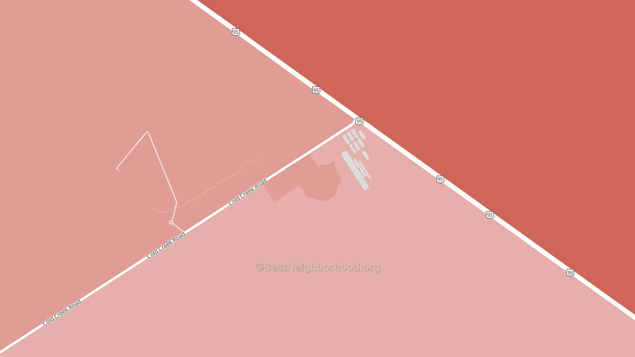 89070, NV block-group political-lean map
