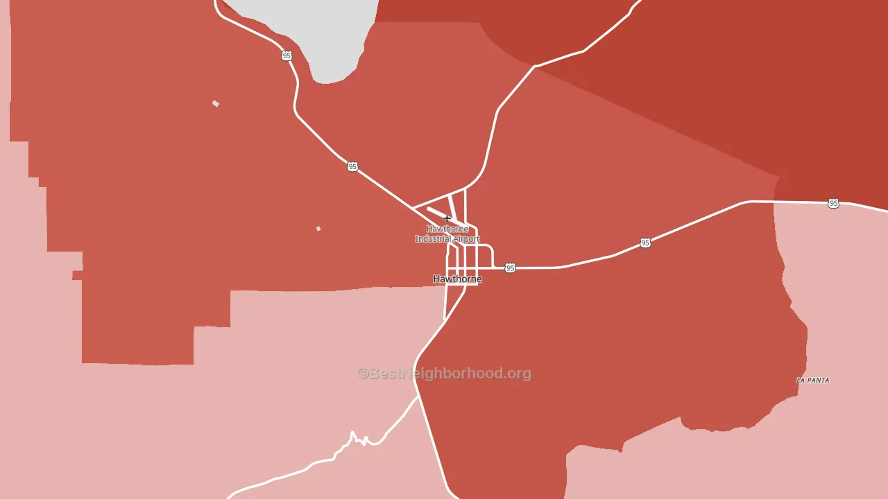 89415, NV block-group political-lean map
