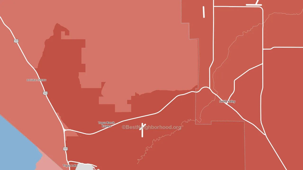89444, NV block-group political-lean map