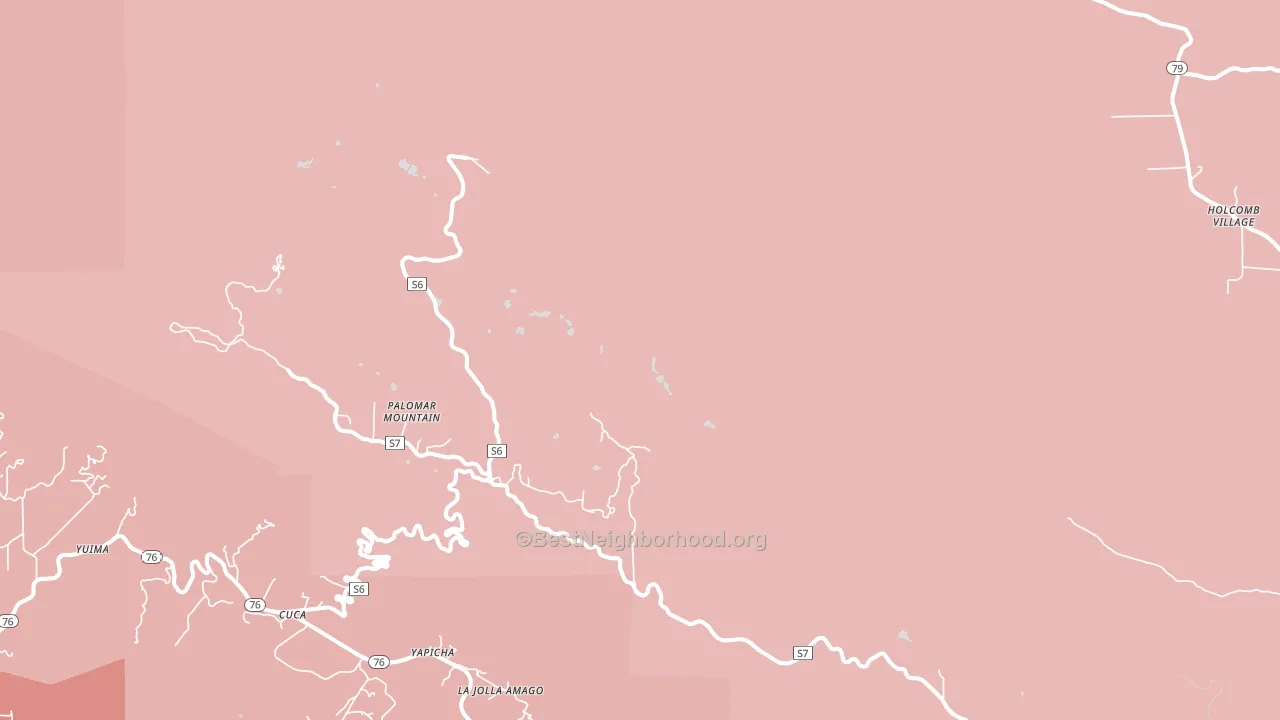 92060, CA block-group political-lean map
