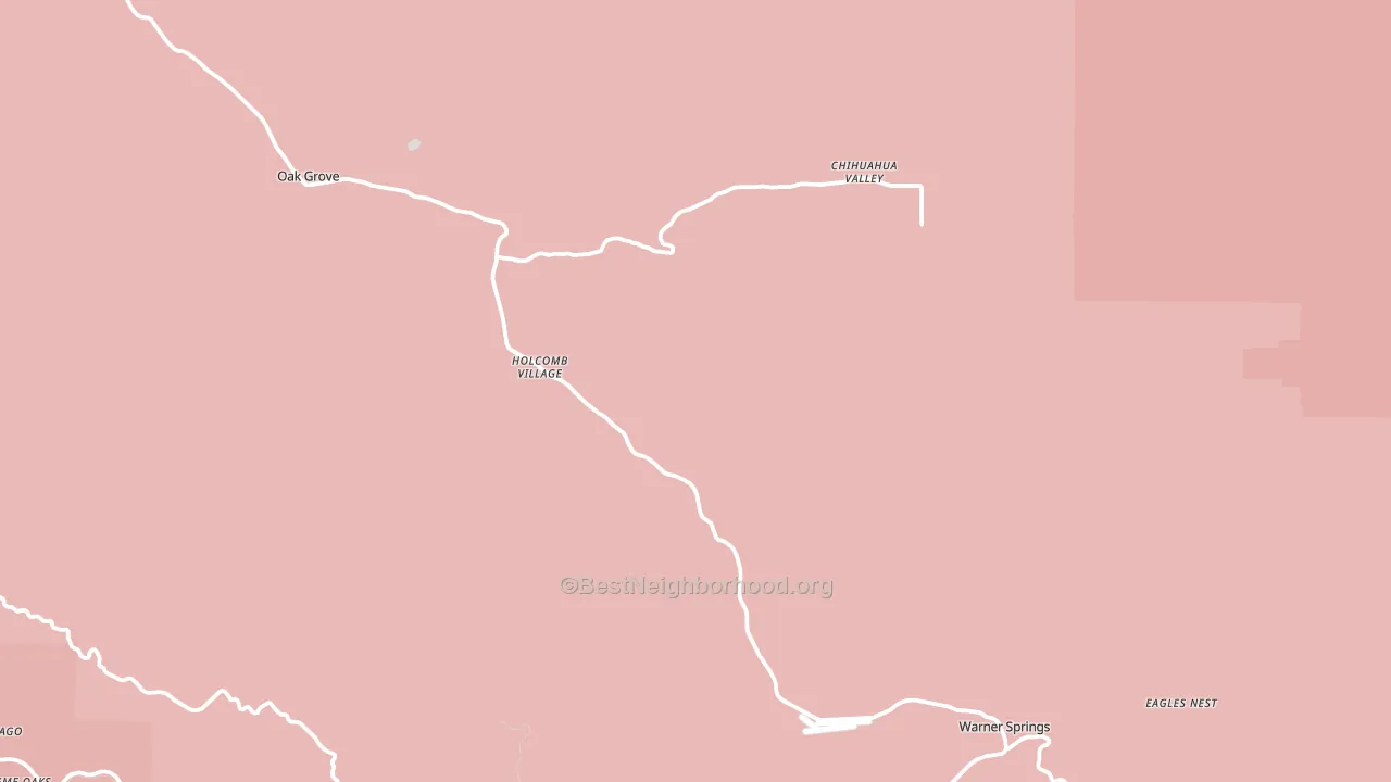 92086, CA block-group political-lean map