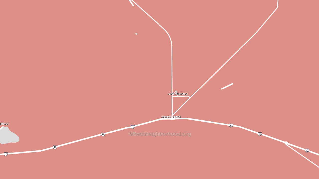 92239, CA block-group political-lean map