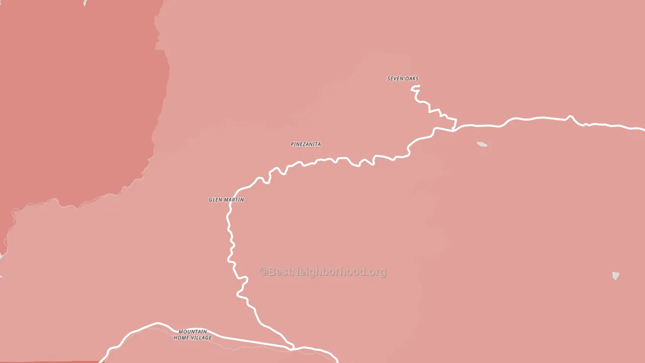 92305, CA block-group political-lean map