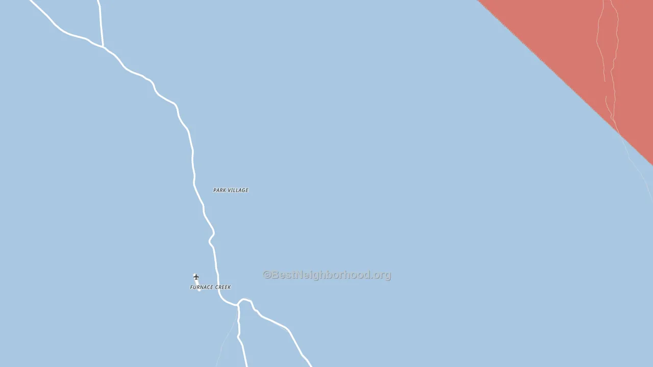 92328, CA block-group political-lean map