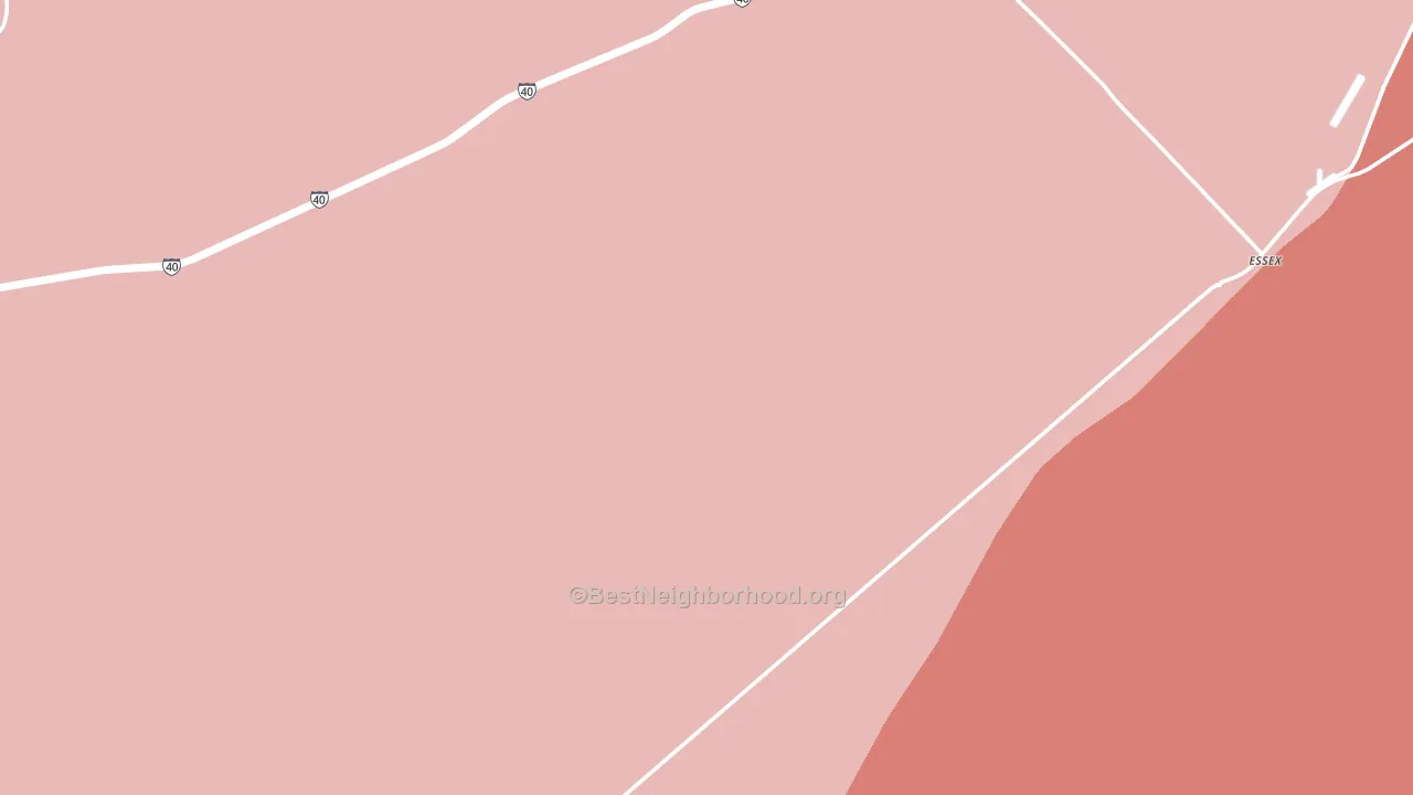 92332, CA block-group political-lean map