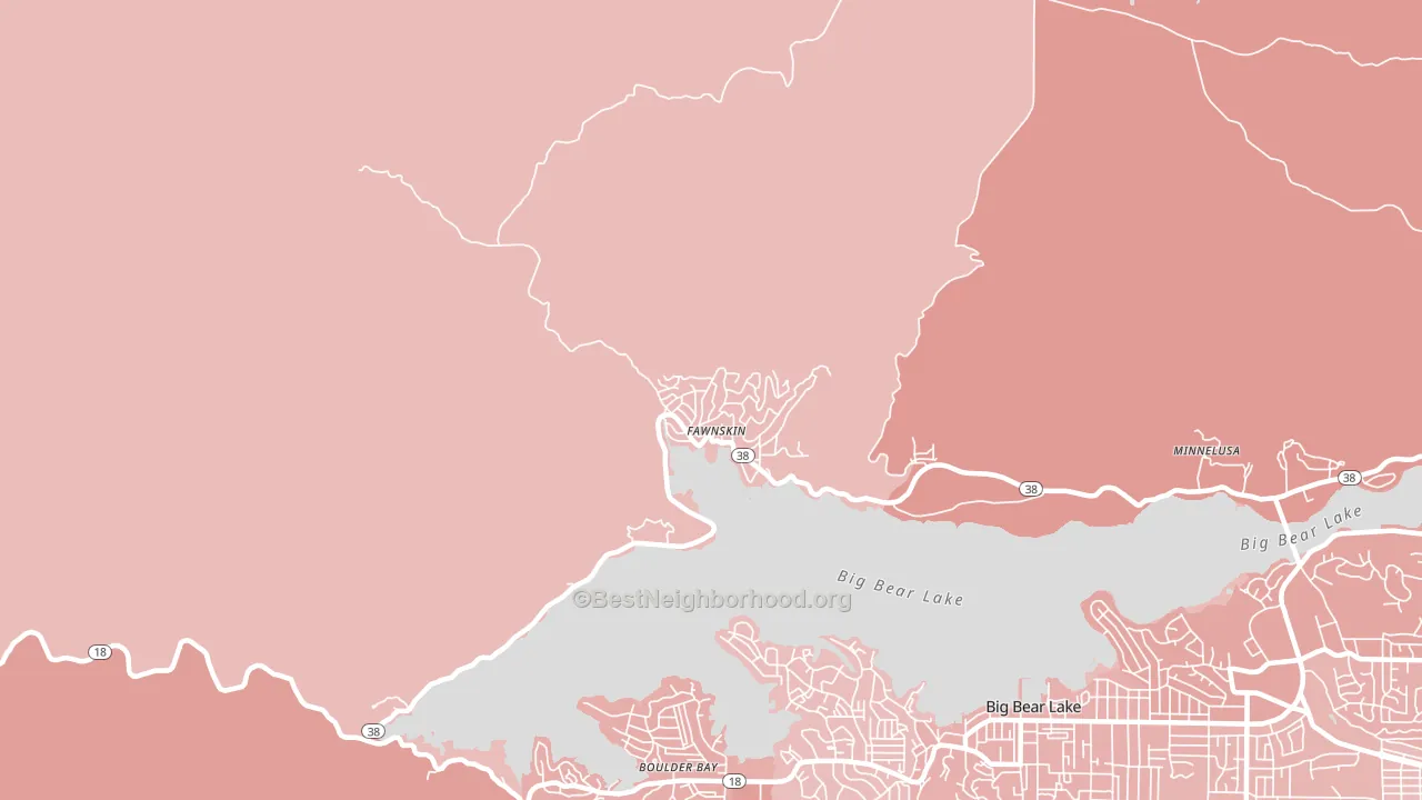 92333, CA block-group political-lean map