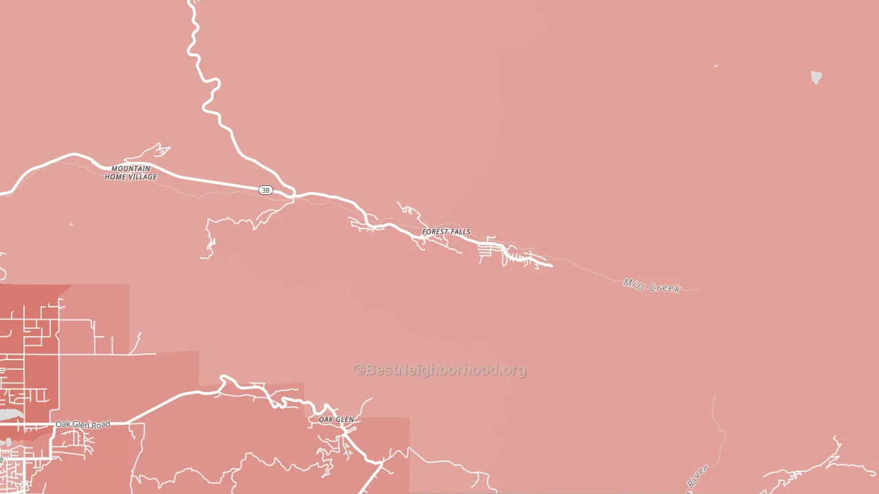 92339, CA block-group political-lean map