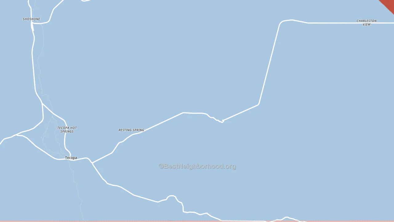 92389, CA block-group political-lean map