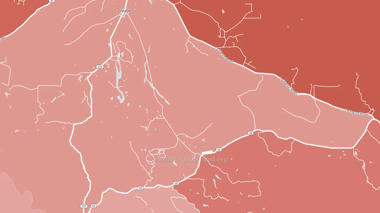 93432, CA block-group political-lean map
