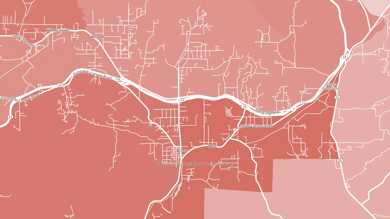 93510, CA block-group political-lean map