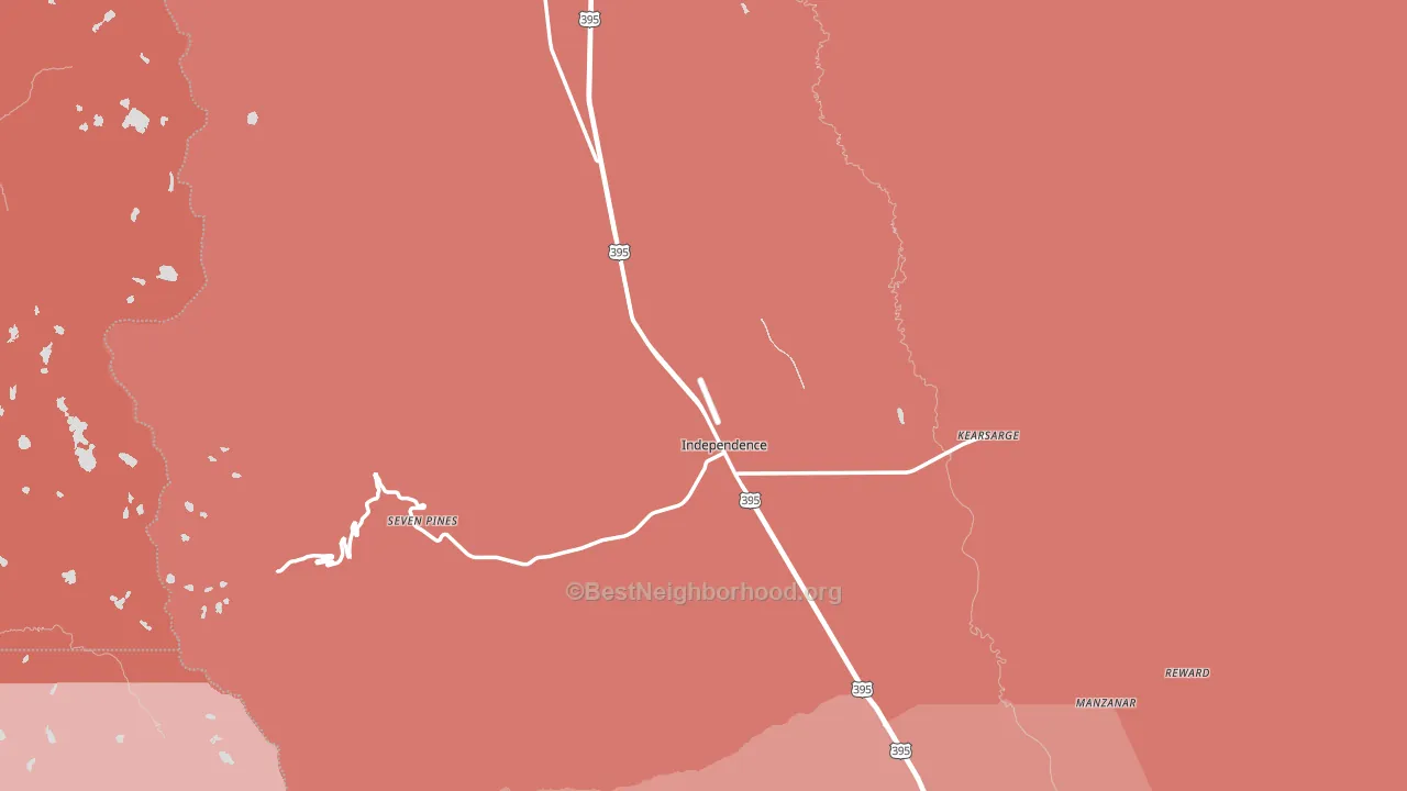 93526, CA block-group political-lean map