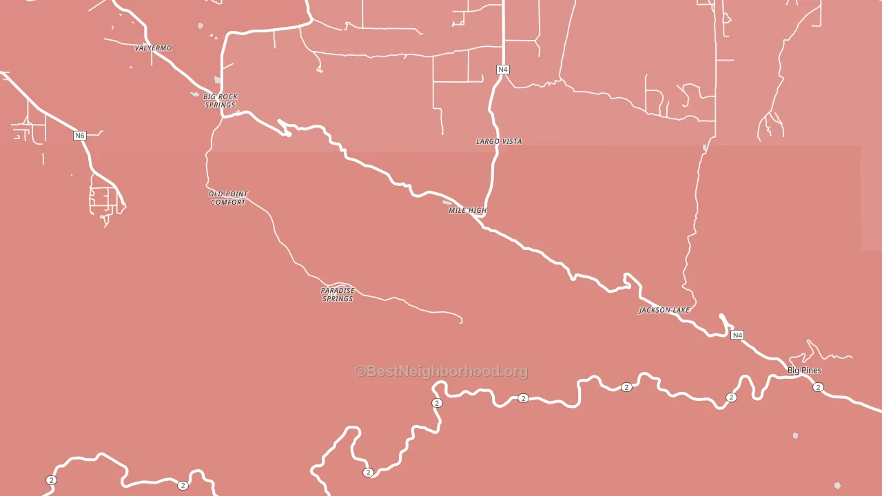 93563, CA block-group political-lean map