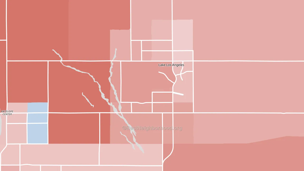 93591, CA block-group political-lean map